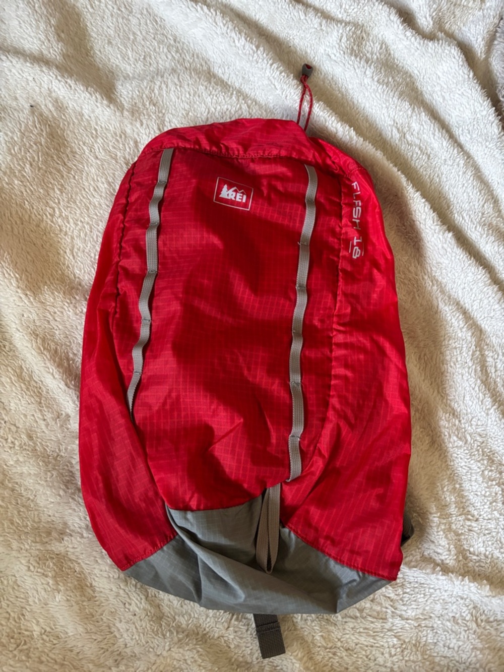 REI Red and Gray Lightweight Men's Pack